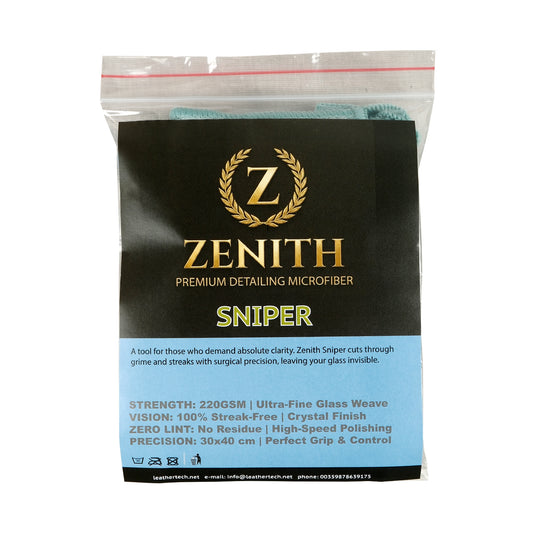 2 Микрофибърни кърпи за стъкла Sniper