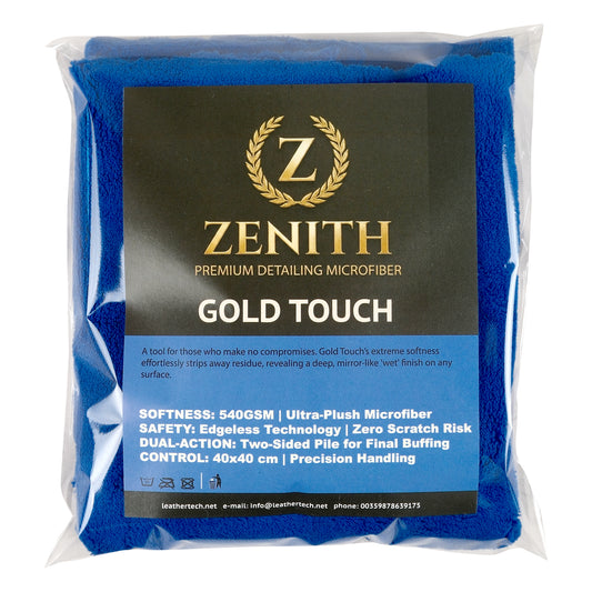 Микрофибърна кърпа за финален завършек Gold Touch